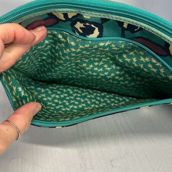 Fossil iPad Cover Coated Canvas Makeup Case Floral - Picture 4 of 7